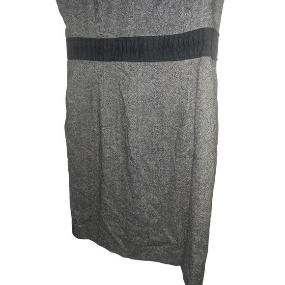 Banana Republic Wool Gray Tweed Sheath Dress - Picture 6 of 11